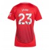 Maillot de foot Manchester United Luke Shaw #23 Domicile vêtements Femmes 2024-25 Manches Courtes